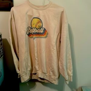 Softball sweatshirt